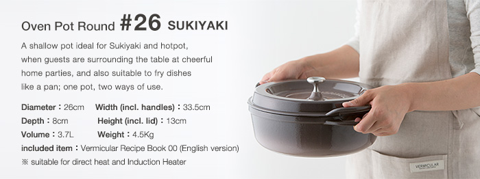 Oven Pot Round #26 SUKIYAKI